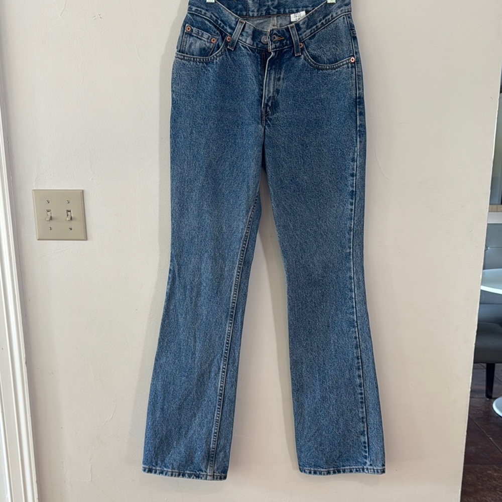 Levi's Blue Flare Women's Jeans